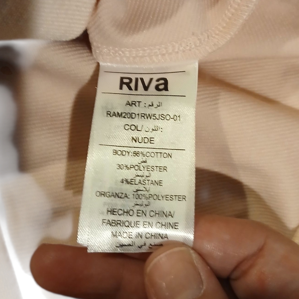 Rivas Womans Nude Blush Pink Sequin Sheer Hoodie Zip Front Sweatshirt Size Large - Picture 6 of 11